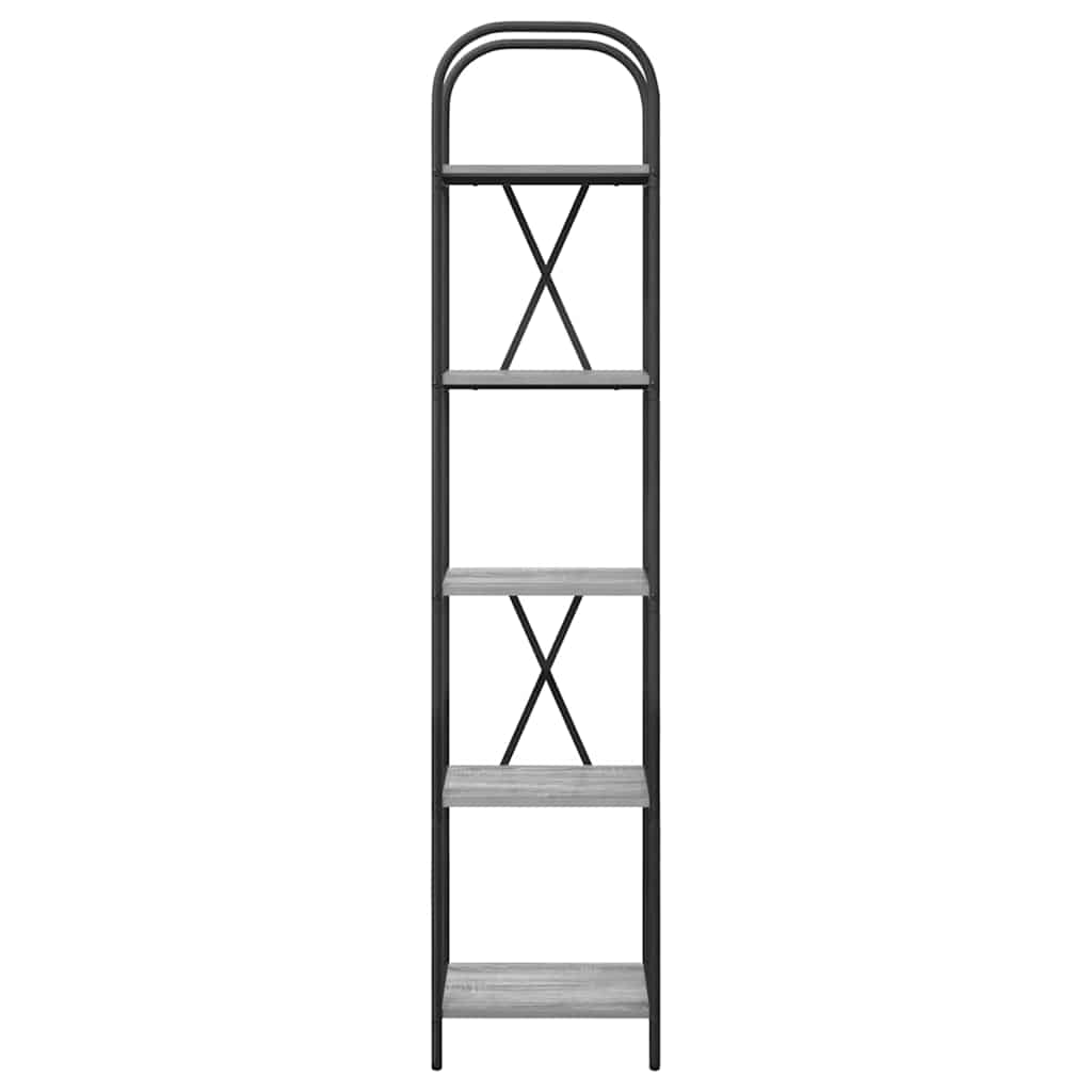 Libreria Grigio Sonoma 40 x 30 x 183 cm Legno multistrato