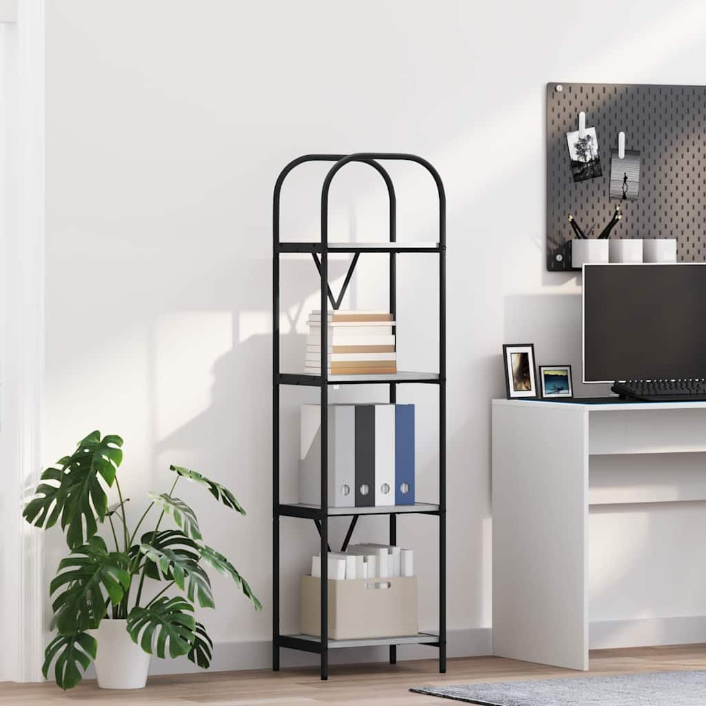 Libreria Grigio Sonoma 40 x 30 x 146 cm Legno multistrato