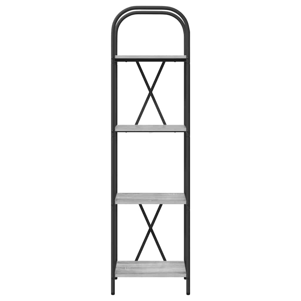 Libreria Grigio Sonoma 40 x 30 x 146 cm Legno multistrato