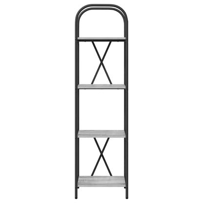 Libreria Grigio Sonoma 40 x 30 x 146 cm Legno multistrato