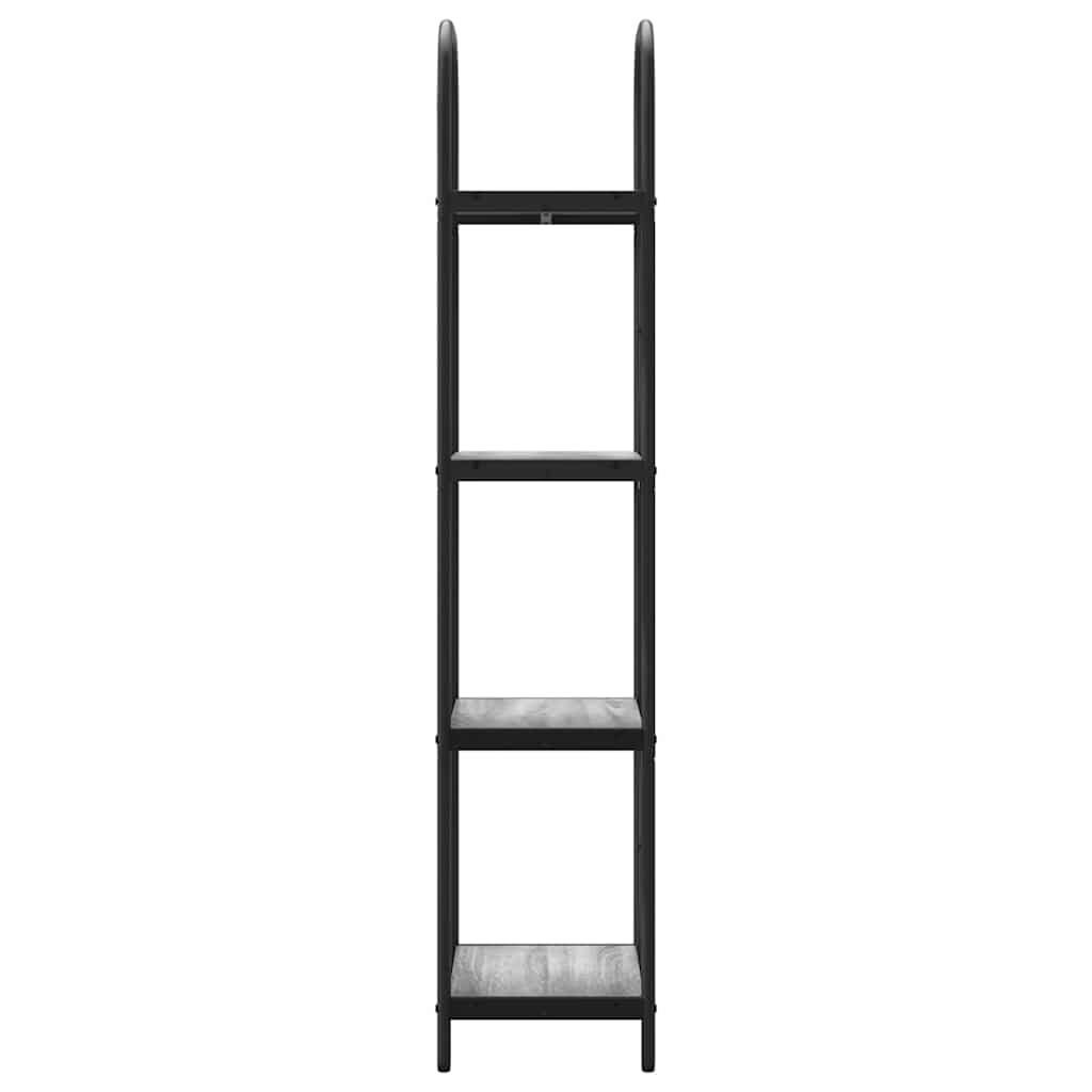 Libreria Grigio Sonoma 40 x 30 x 146 cm Legno multistrato