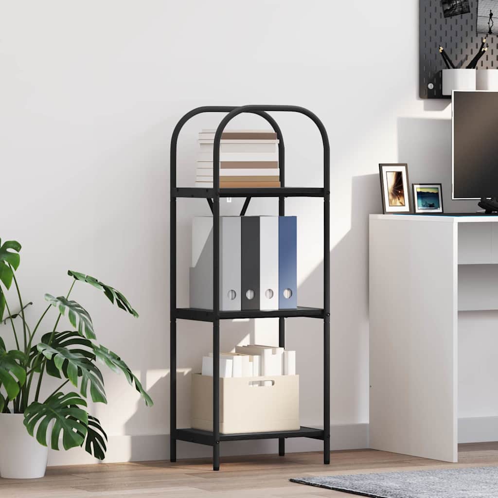 Libreria Rovere Nero 40 x 30 x 109 cm Legno multistrato