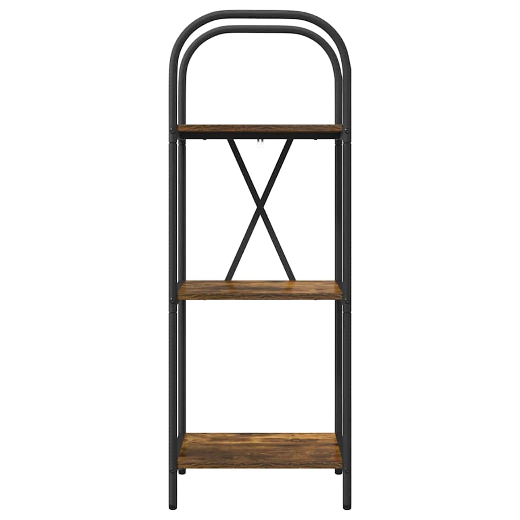 Libreria Rovere fumé 40 x 30 x 109 cm Legno multistrato