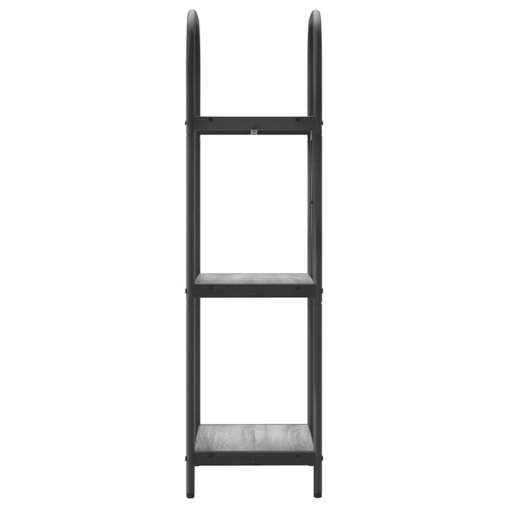 Libreria Grigio Sonoma 40 x 30 x 109 cm Legno multistrato