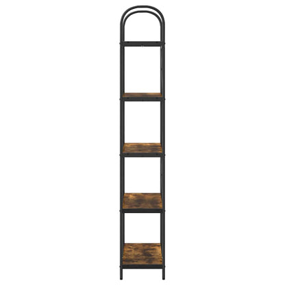 Libreria Rovere fumé 80 x 30 x 183 cm Legno multistrato