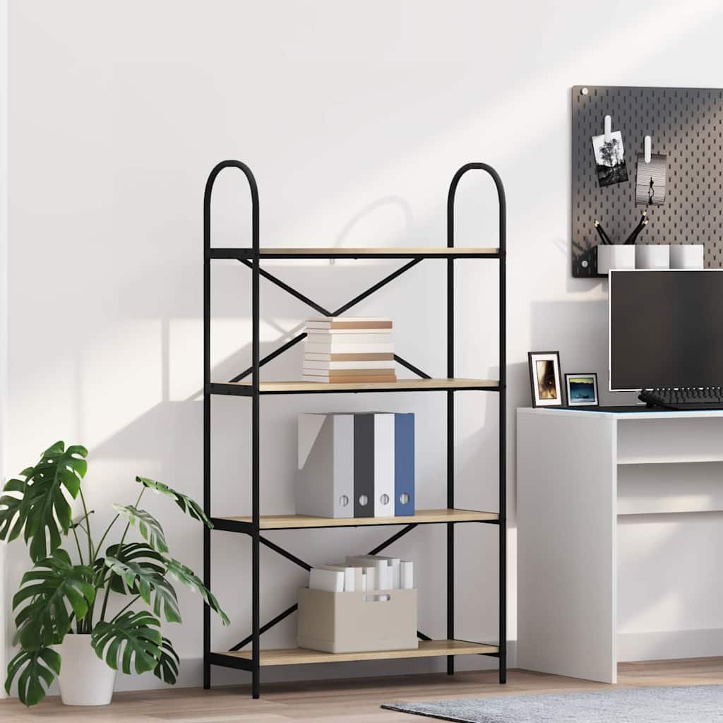 Libreria Rovere Sonoma 80 x 30 x 146 cm Legno multistrato