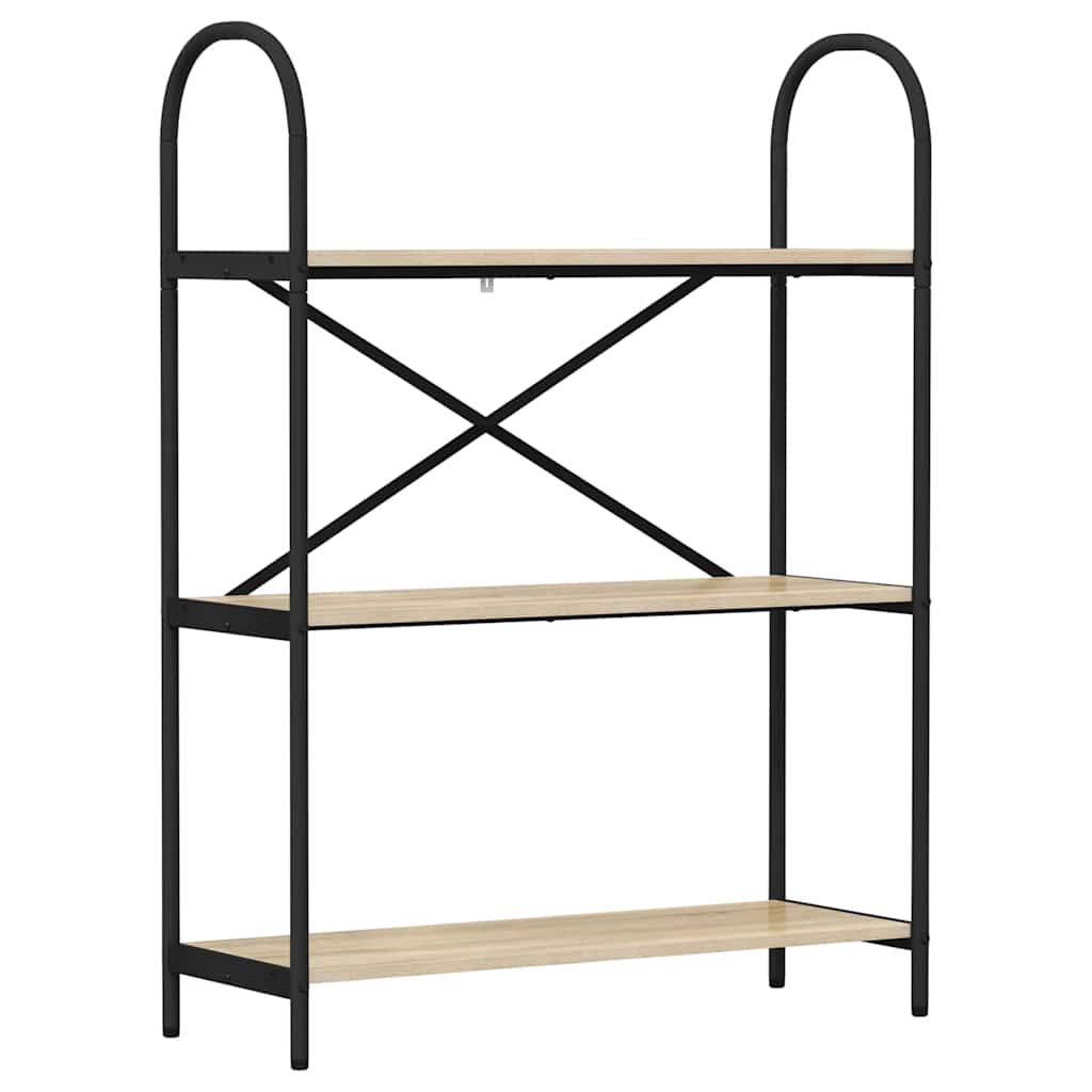 Libreria Rovere Sonoma 80 x 30 x 109 cm Legno multistrato