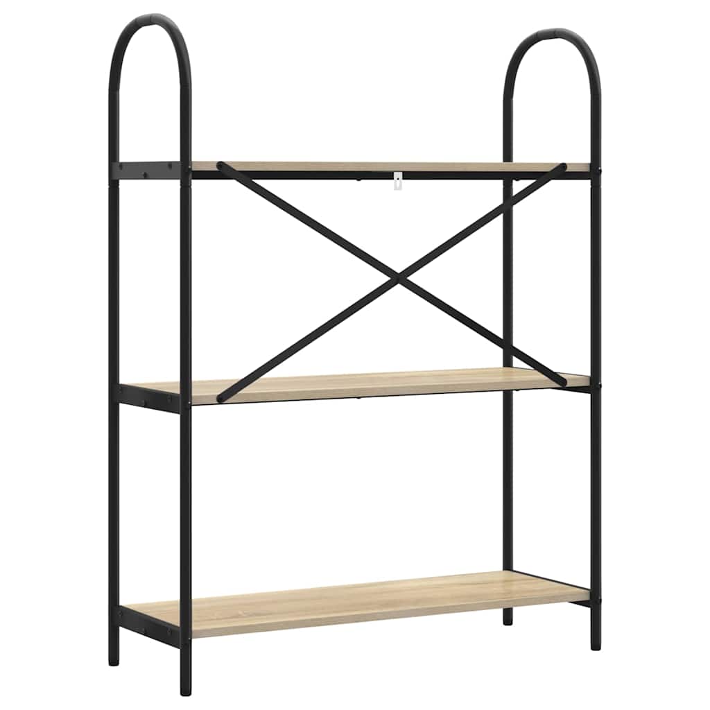 Libreria Rovere Sonoma 80 x 30 x 109 cm Legno multistrato