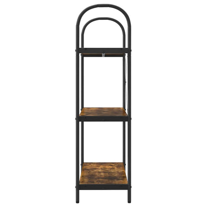 Libreria Rovere fumé 80 x 30 x 109 cm Legno multistrato