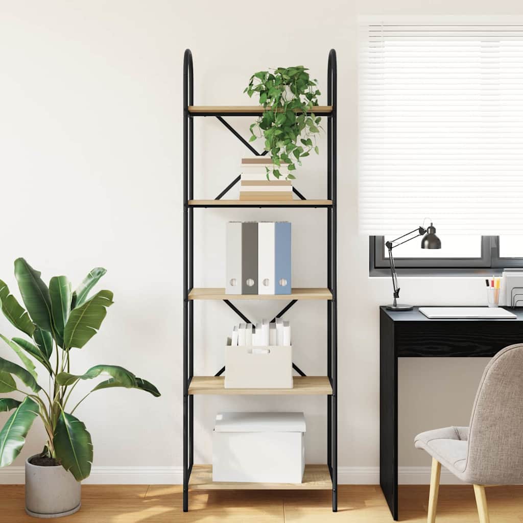 Libreria Rovere Sonoma 60 x 30 x 183 cm Legno multistrato