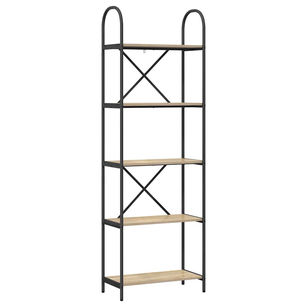 Libreria Rovere Sonoma 60 x 30 x 183 cm Legno multistrato