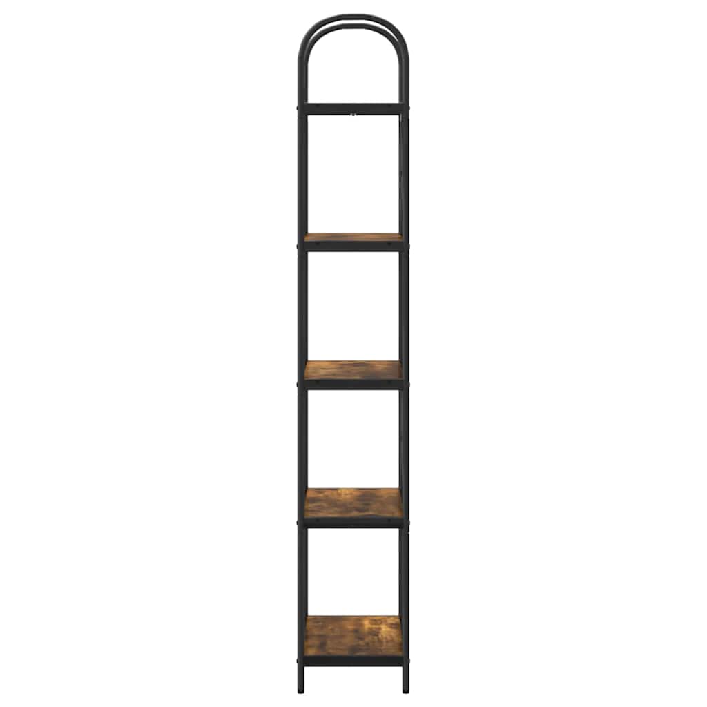 Libreria Rovere fumé 60 x 30 x 183 cm Legno multistrato