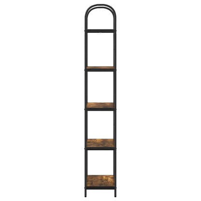 Libreria Rovere fumé 60 x 30 x 183 cm Legno multistrato