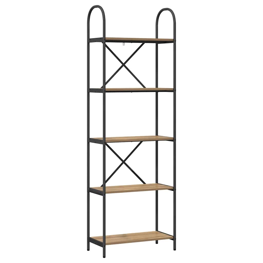 Libreria Rovere artigianale 60 x 30 x 183 cm Legno multistrato