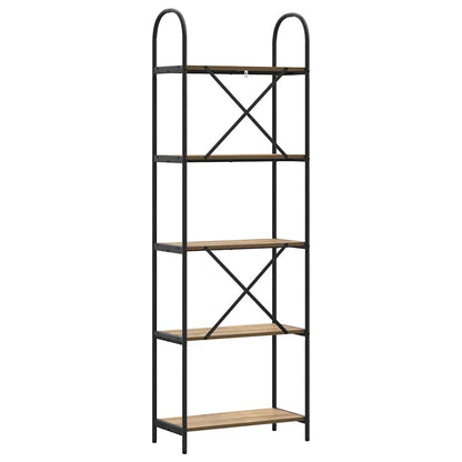 Libreria Rovere artigianale 60 x 30 x 183 cm Legno multistrato