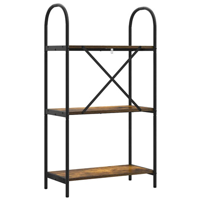 Libreria Rovere fumé 60 x 30 x 109 cm Legno multistrato