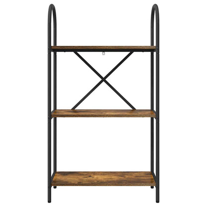 Libreria Rovere fumé 60 x 30 x 109 cm Legno multistrato