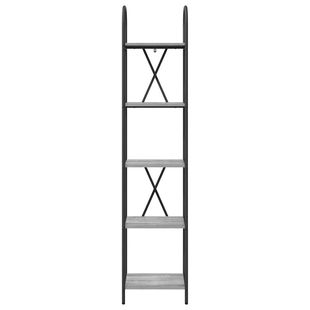 Libreria Grigio Sonoma 40 x 30 x 183 cm Legno multistrato