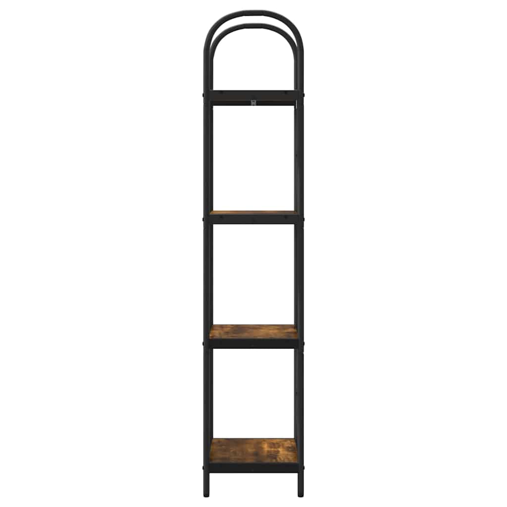 Libreria Rovere fumé 40 x 30 x 146 cm Legno multistrato