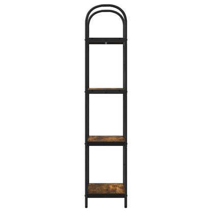 Libreria Rovere fumé 40 x 30 x 146 cm Legno multistrato