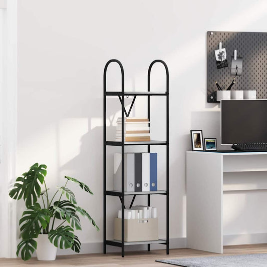 Libreria Grigio Sonoma 40 x 30 x 146 cm Legno multistrato