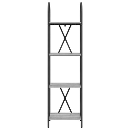 Libreria Grigio Sonoma 40 x 30 x 146 cm Legno multistrato