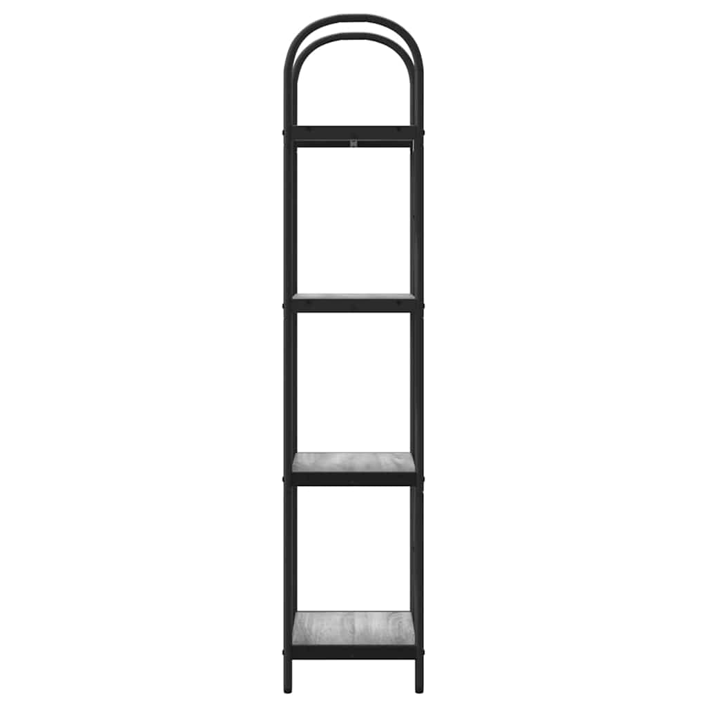 Libreria Grigio Sonoma 40 x 30 x 146 cm Legno multistrato