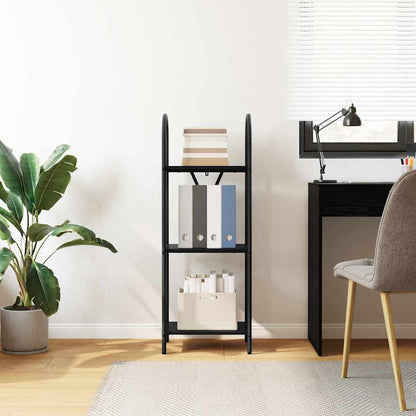 Libreria Rovere Nero 40 x 30 x 109 cm Legno multistrato