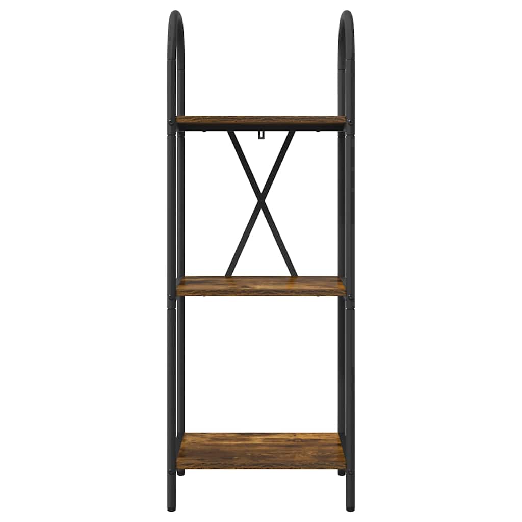 Libreria Rovere fumé 40 x 30 x 109 cm Legno multistrato