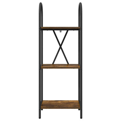 Libreria Rovere fumé 40 x 30 x 109 cm Legno multistrato