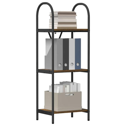 Libreria Rovere fumé 40 x 30 x 109 cm Legno multistrato