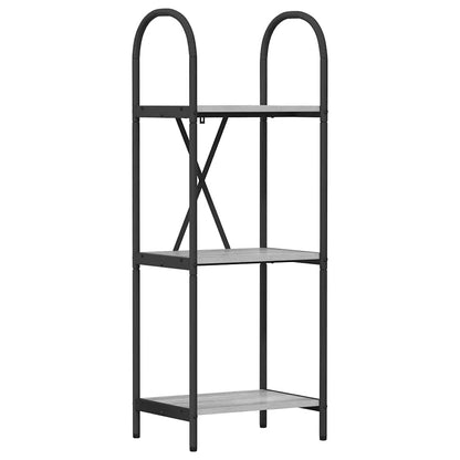 Libreria Grigio Sonoma 40 x 30 x 109 cm Legno multistrato