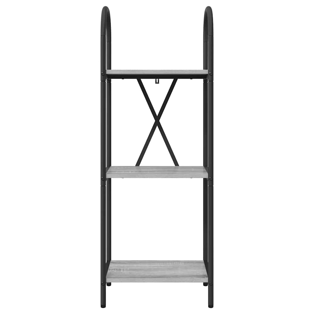 Libreria Grigio Sonoma 40 x 30 x 109 cm Legno multistrato