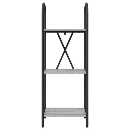 Libreria Grigio Sonoma 40 x 30 x 109 cm Legno multistrato