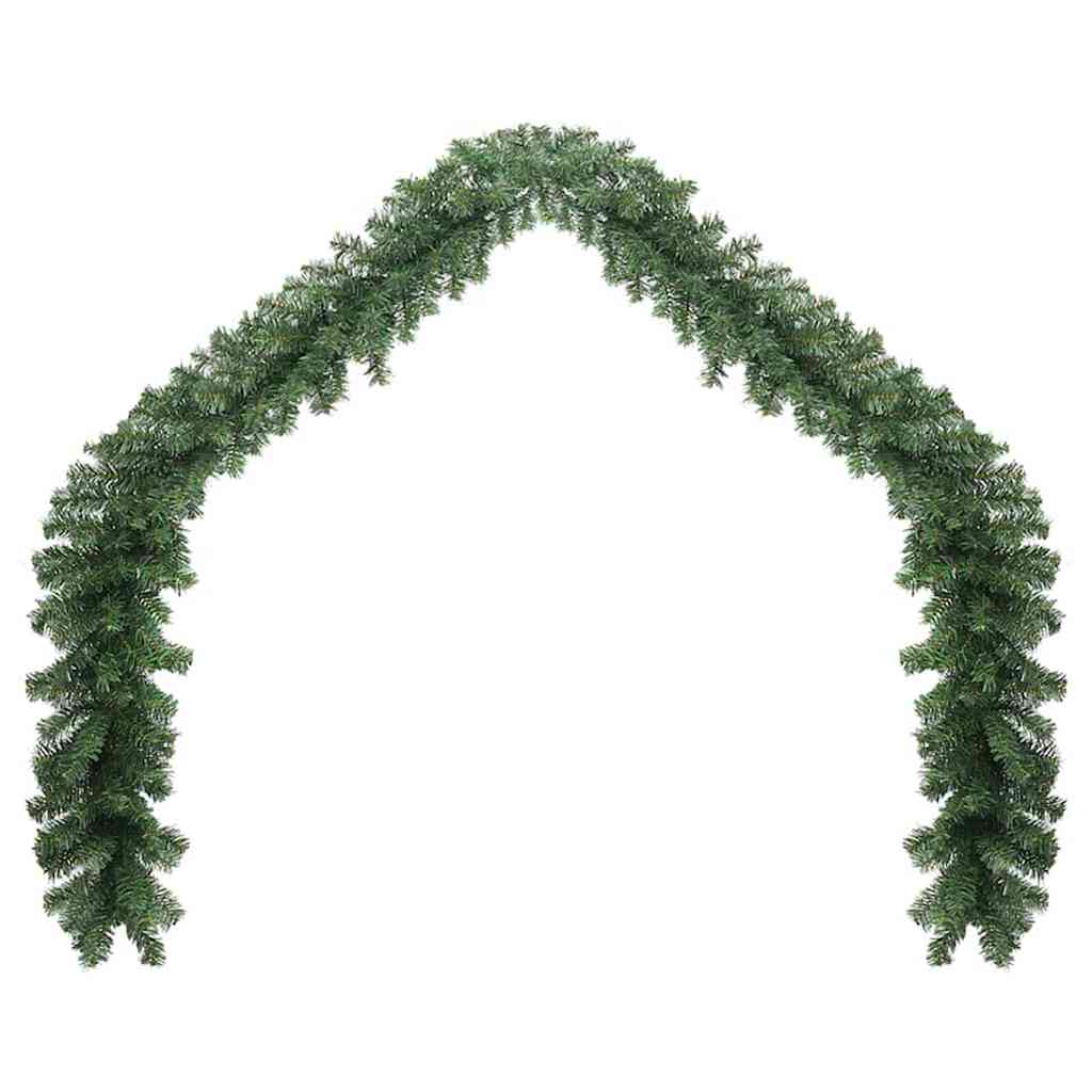 Ghirlanda di Natale con 600 LED 2 pcs Verde PVC | homemem39