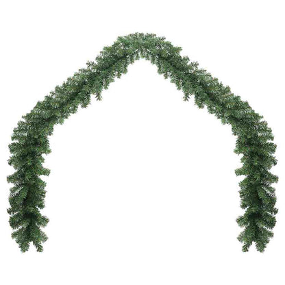 Ghirlanda di Natale con 600 LED 2 pcs Verde PVC | homemem39