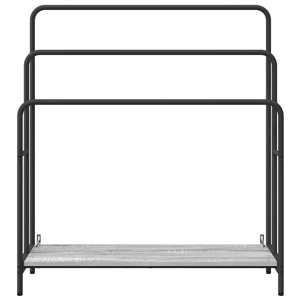 Appendiabiti Grigio Sonoma 90 x 30 x 100,5 cm Legno multistrato