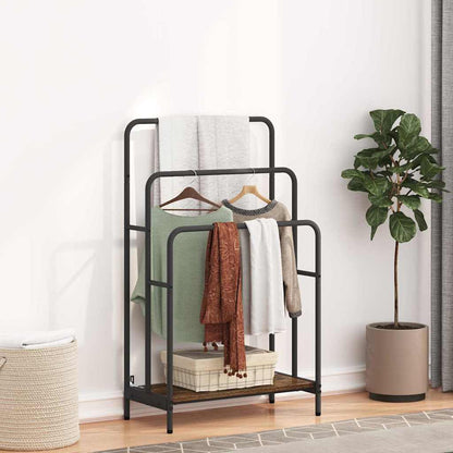 Appendiabiti Rovere fumé 60 x 30 x 100,5 cm Legno multistrato