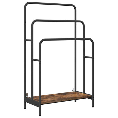 Appendiabiti Rovere fumé 60 x 30 x 100,5 cm Legno multistrato