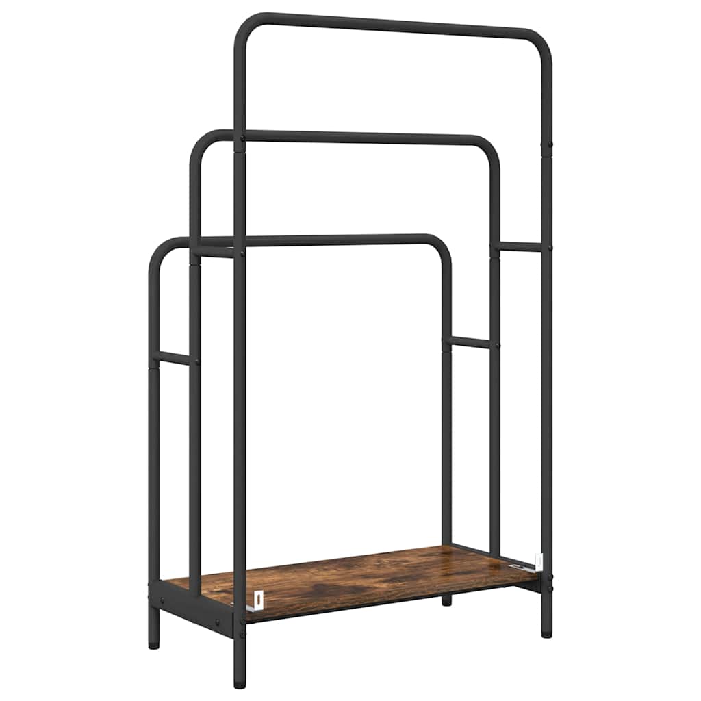 Appendiabiti Rovere fumé 60 x 30 x 100,5 cm Legno multistrato