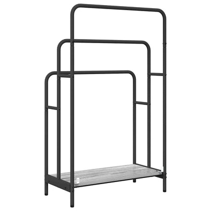 Appendiabiti Grigio Sonoma 60 x 30 x 100,5 cm Legno multistrato