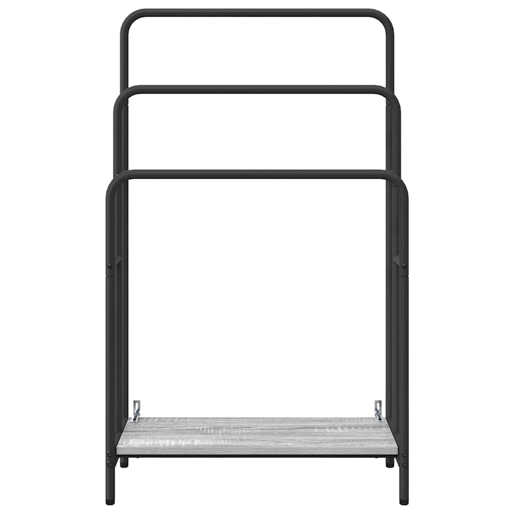 Appendiabiti Grigio Sonoma 60 x 30 x 100,5 cm Legno multistrato