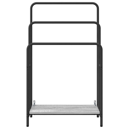 Appendiabiti Grigio Sonoma 60 x 30 x 100,5 cm Legno multistrato