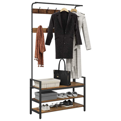 Appendiabiti Legno vecchio 95 x 34 x 184 cm Legno multistrato