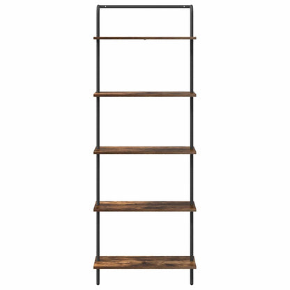 Libreria Rovere fumé 60 x 24 x 168 cm Legno multistrato