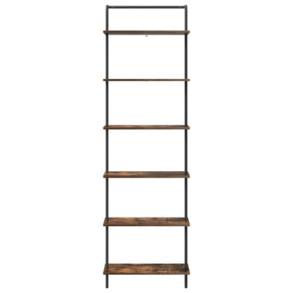 Libreria Rovere fumé 60 x 24 x 203 cm Legno multistrato