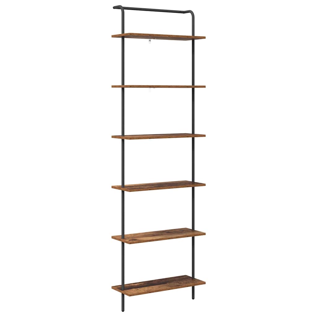 Libreria Legno vecchio 60 x 24 x 203 cm Legno multistrato