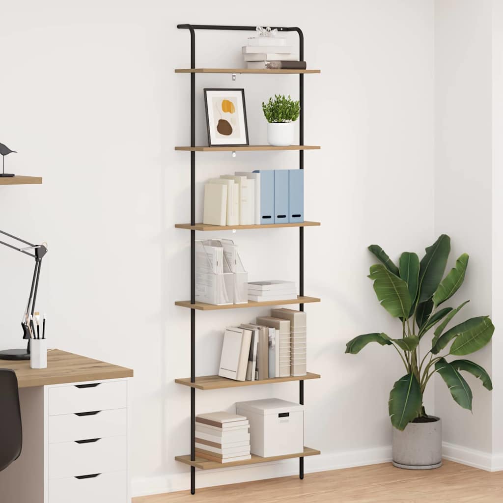 Libreria Rovere artigianale 60 x 24 x 203 cm Legno multistrato