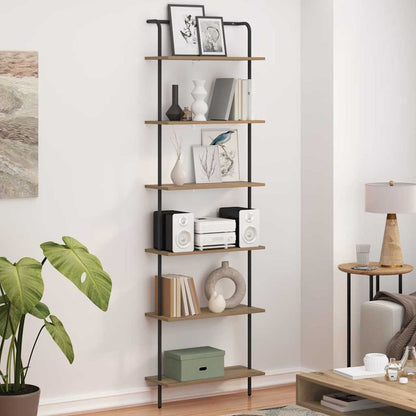 Libreria Rovere artigianale 60 x 24 x 203 cm Legno multistrato