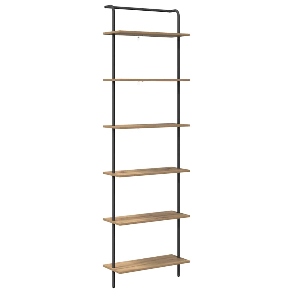 Libreria Rovere artigianale 60 x 24 x 203 cm Legno multistrato